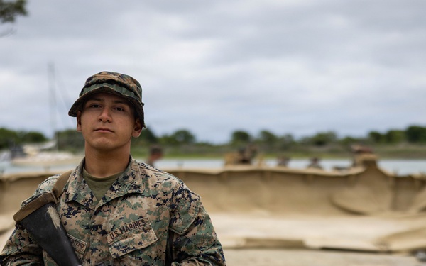 8th ESB Air-Delivered Ground Refueling Site Setup