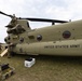 South Carolina National Guard Chinook unit recovers damaged aircraft from field in Savannah