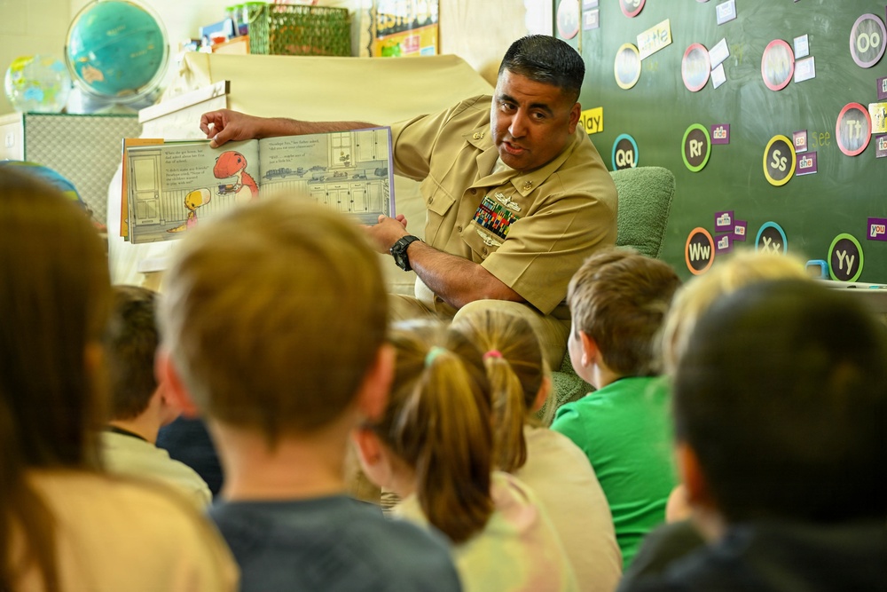 U.S. Navy Community Outreach at Southeastern Elementary School