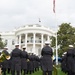 Navy Ceremonial Band at White House for UK Arrival