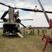 South Carolina National Guard Chinook unit recovers damaged aircraft from field in Savannah