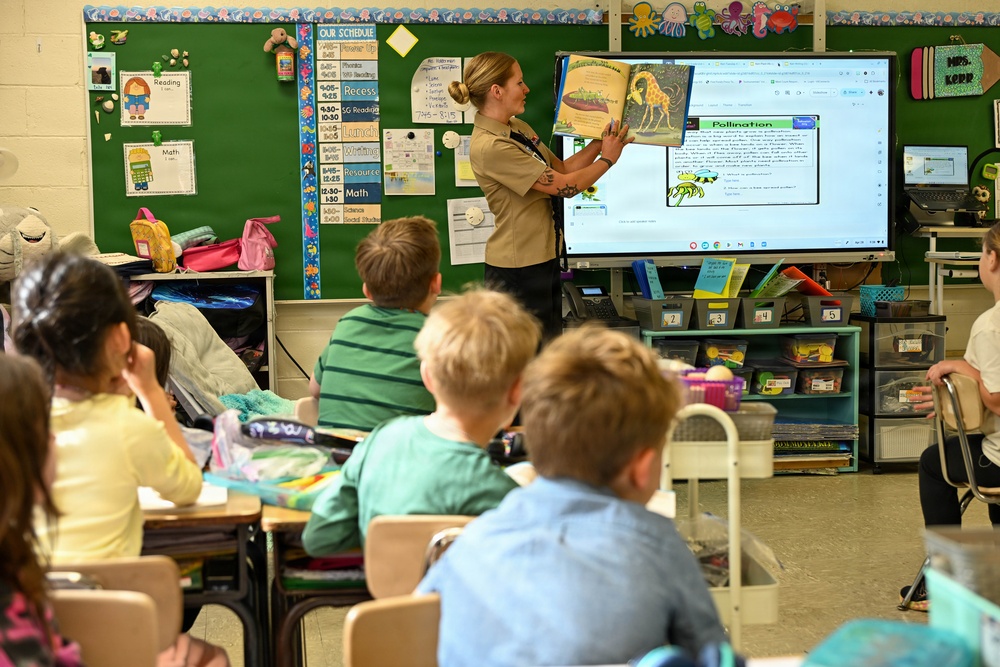 U.S. Navy Community Outreach at Southeastern Elementary School