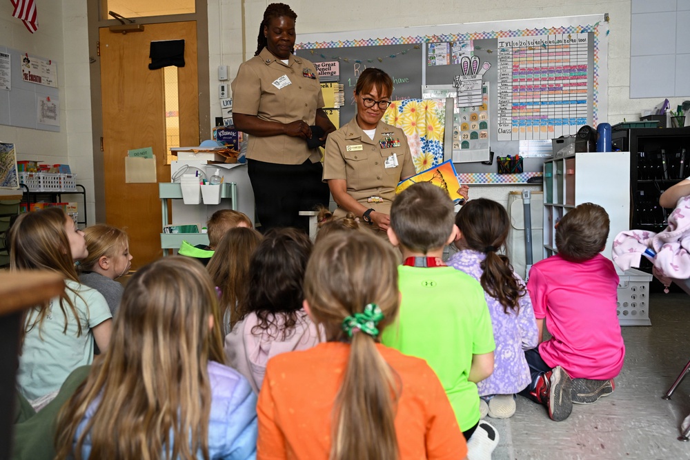 U.S. Navy Community Outreach at Southeastern Elementary School