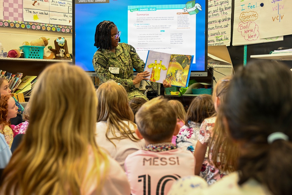 U.S. Navy Community Outreach at Southeastern Elementary School