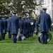Air Force Ceremonial Band at White House for UK Arrival