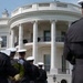 Navy Ceremonial Band at White House for UK Arrival