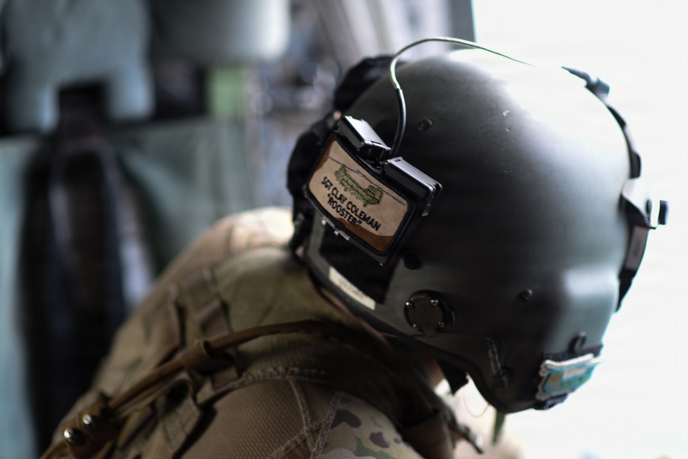 South Carolina National Guard Chinook unit recovers damaged aircraft from field in Savannah