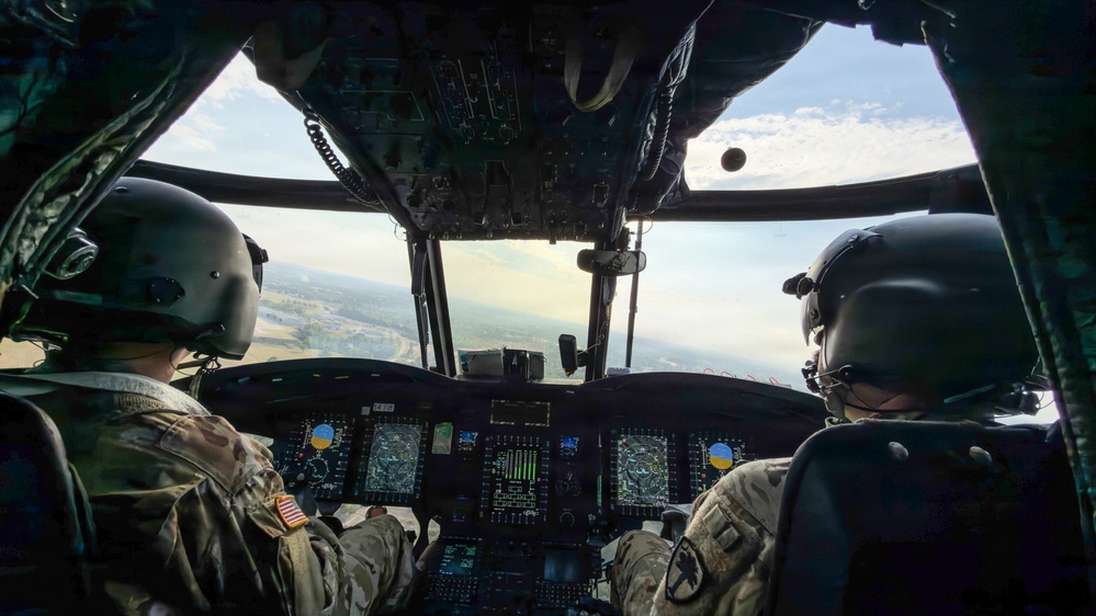 South Carolina National Guard Chinook unit recovers damaged aircraft from field in Savannah