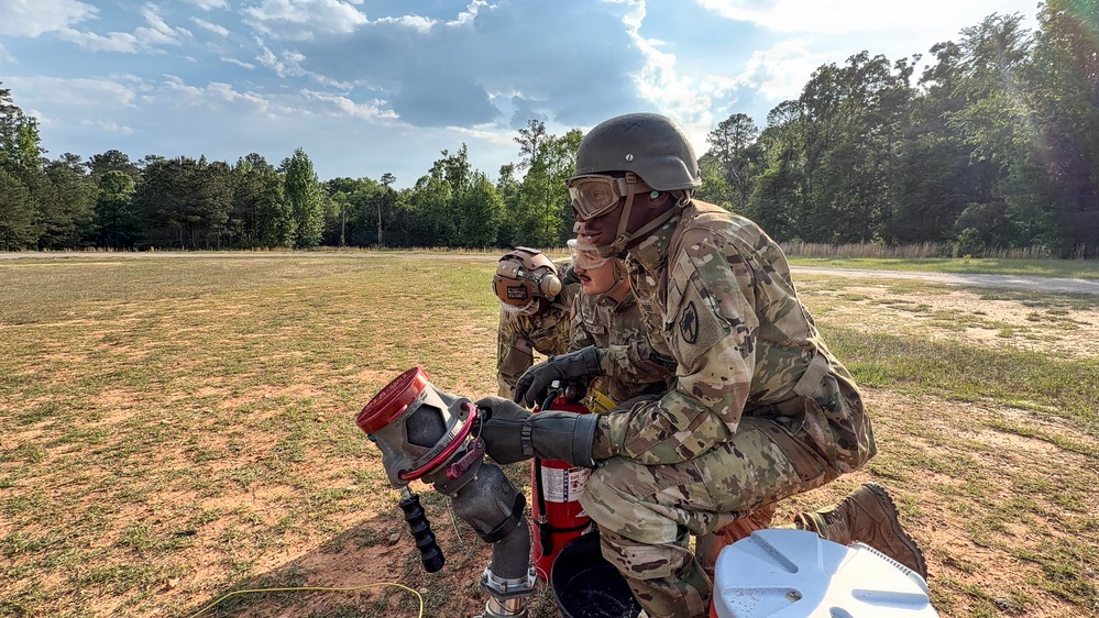 South Carolina National Guard Chinook unit recovers damaged aircraft from field in Savannah