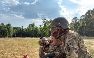 South Carolina National Guard Chinook unit recovers damaged aircraft from field in Savannah