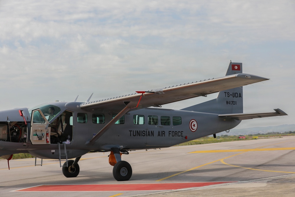 US, Tunisian airmen conduct tactical approach and landing exercises during African Lion 2026