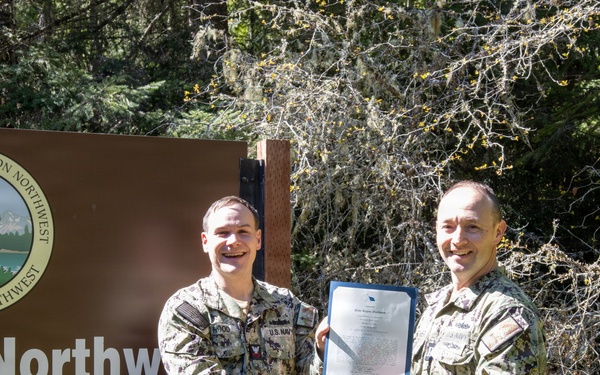 Musician 1st Class Hood Selected Navy Band Northwest Sailor of the Quarter, Quarter 1, 2026
