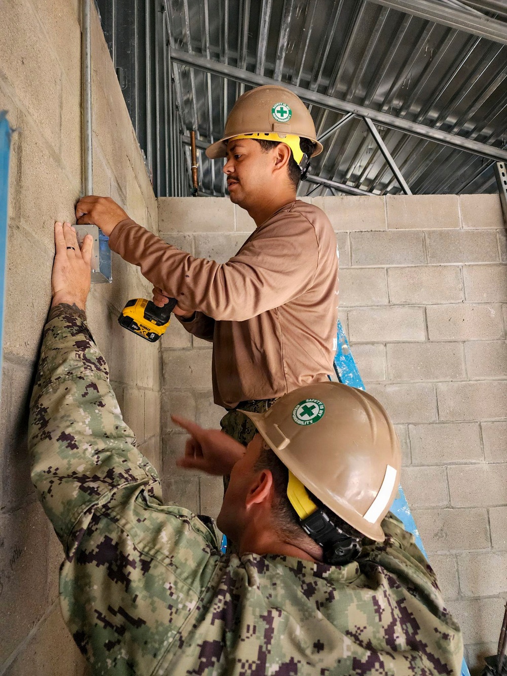 NMCB 133 Build a Shower Facility