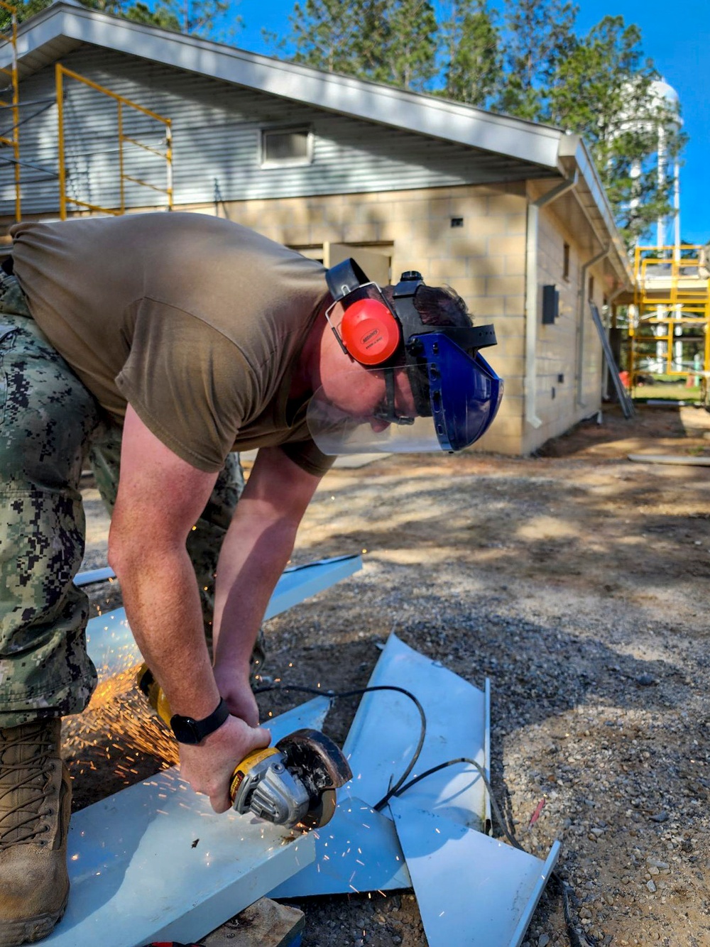 NMCB 133 Build a Shower Facility