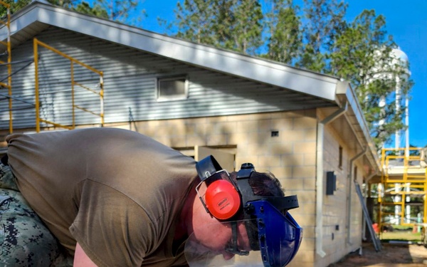 NMCB 133 Build a Shower Facility