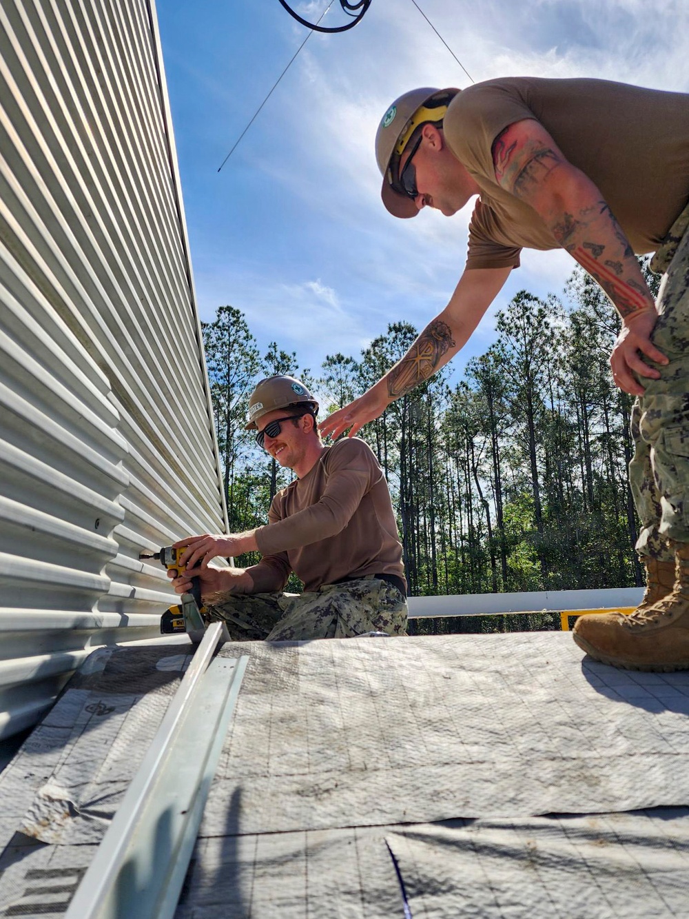 NMCB 133 Build a Shower Facility
