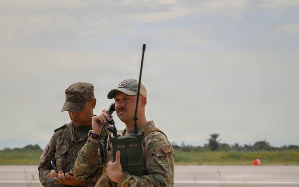US, Tunisian airmen conduct tactical approach and landing exercises during African Lion 2026