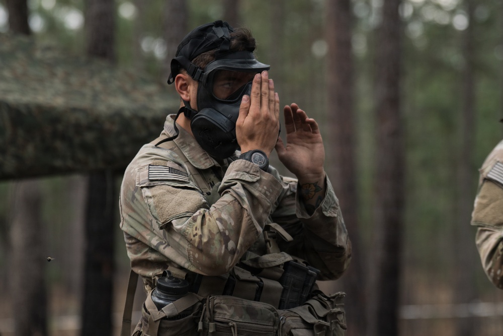 Devil Brigade Trains for Expert Badge Testing