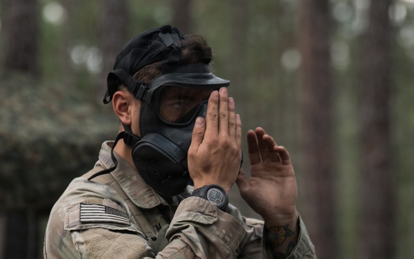Devil Brigade Trains for Expert Badge Testing
