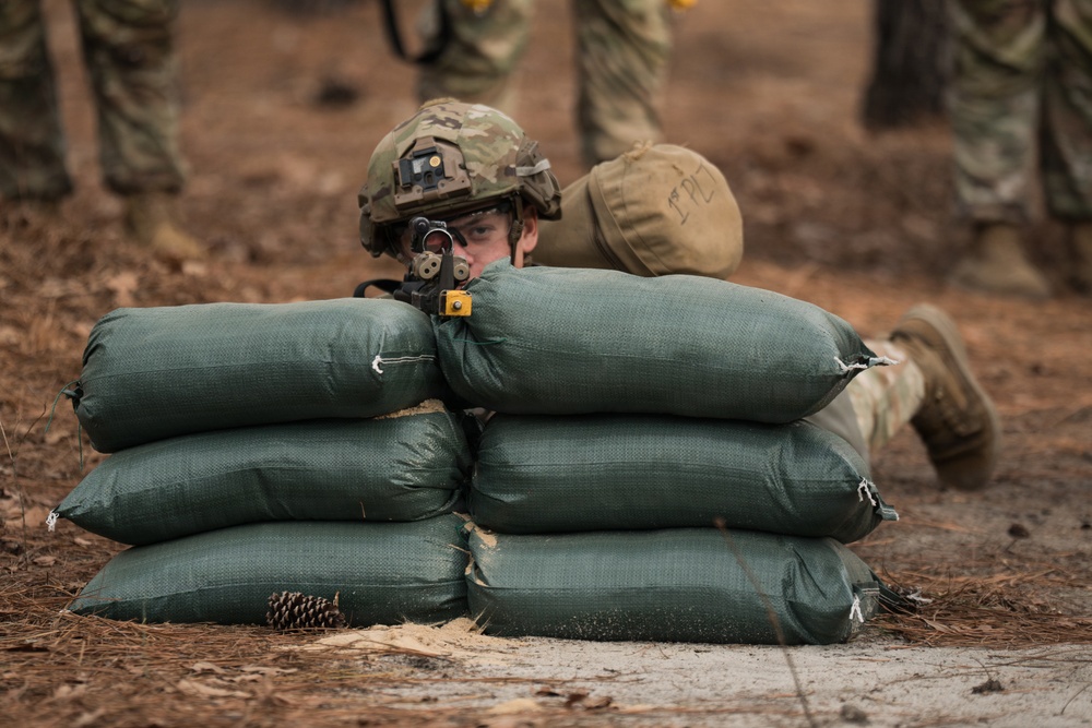 Devil Brigade Trains for Expert Badge Testing