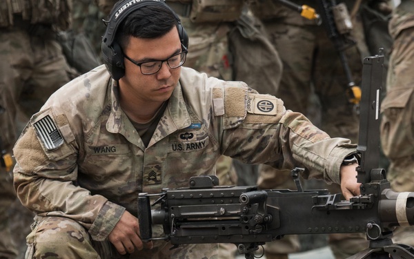 Devil Brigade Trains for Expert Badge Testing