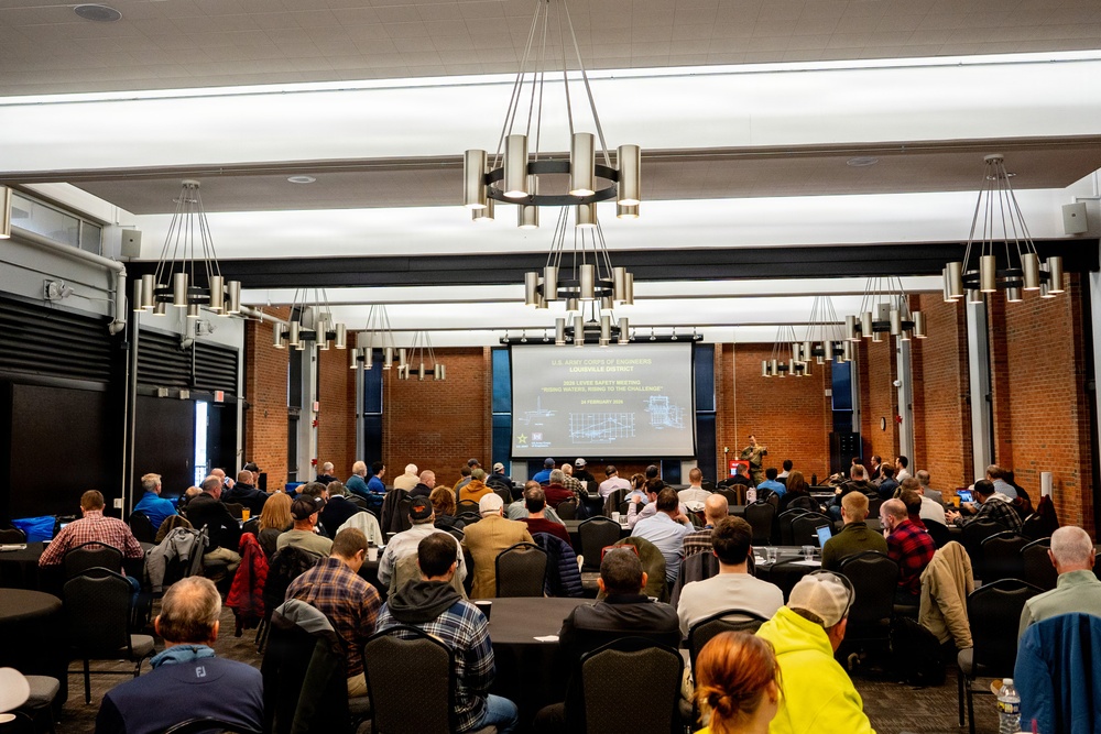 Rising waters, rising to the challenge: USACE Louisville District hosts 2026 levee safety meeting