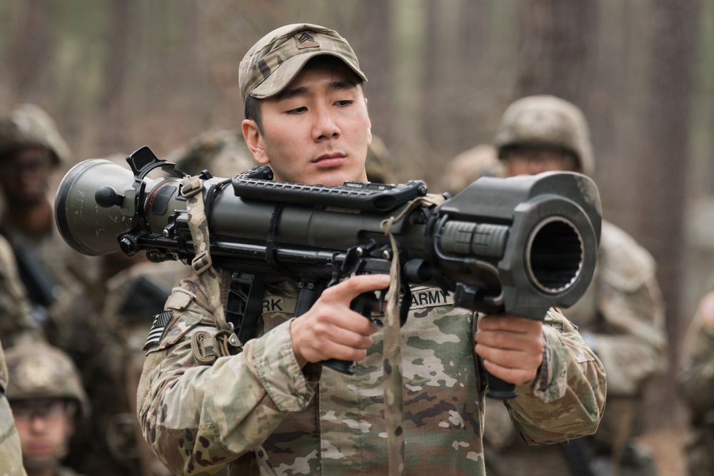 Devil Brigade Trains for Expert Badge Testing