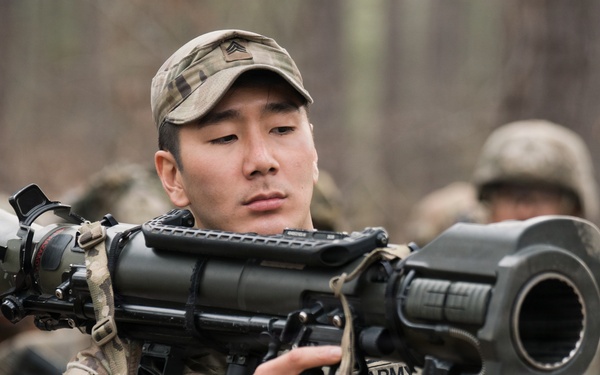 Devil Brigade Trains for Expert Badge Testing