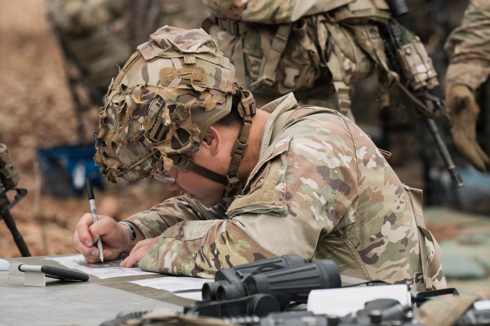 Devil Brigade Trains for Expert Badge Testing