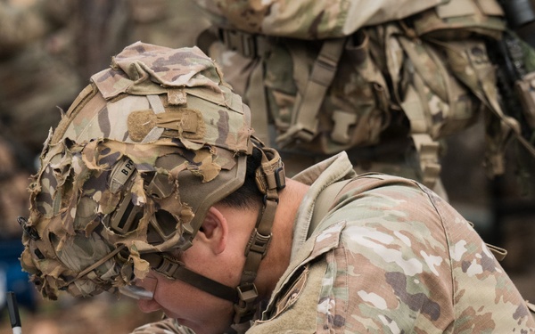 Devil Brigade Trains for Expert Badge Testing