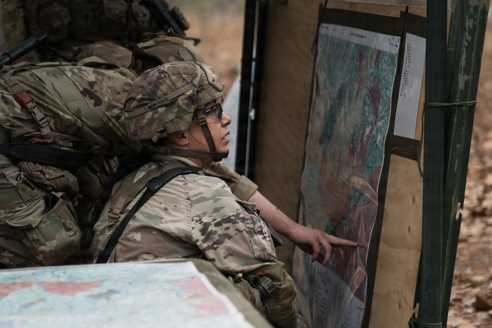 Devil Brigade Trains for Expert Badge Testing