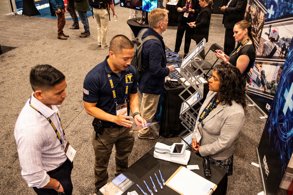 Defense Health Agency’s OPMED team engaging with special operations community during SOMA in Raleigh this week