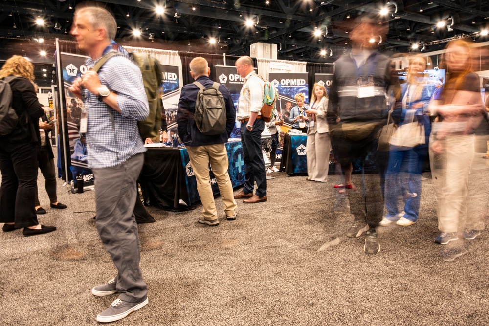 Defense Health Agency’s OPMED team engaging with special operations community during SOMA in Raleigh this week