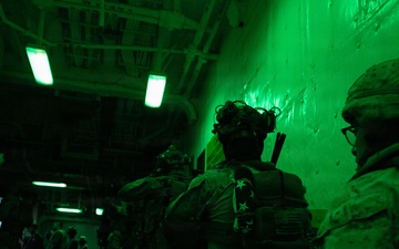 Marines board M/V Blue Star III