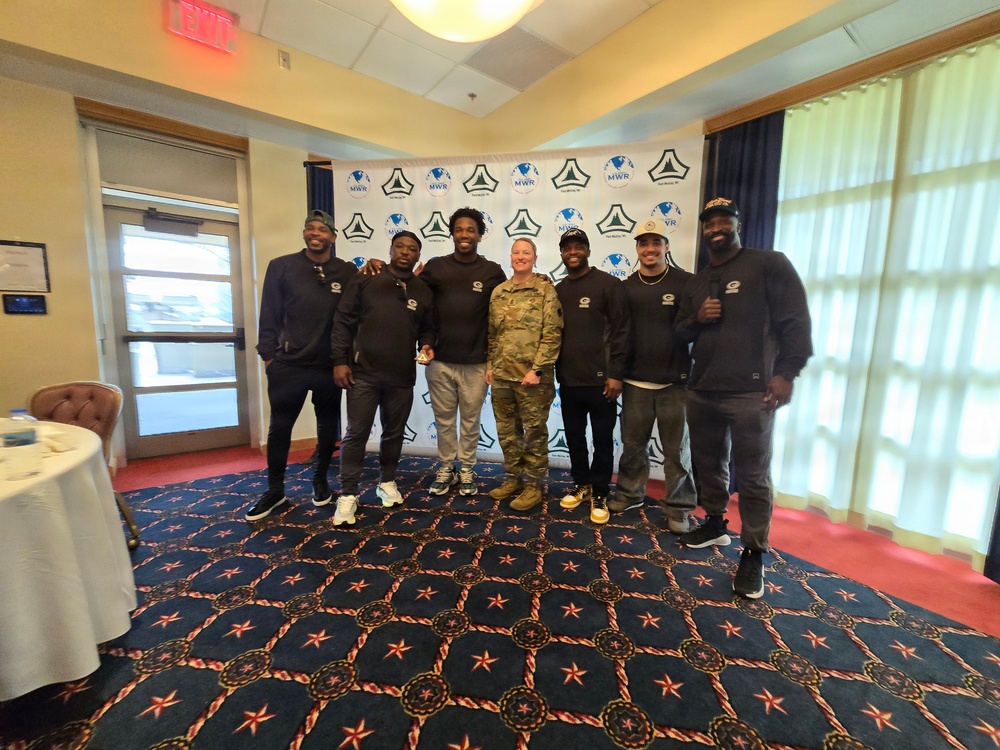 2026 Green Bay Packers Tailgate Tour makes stop at Fort McCoy; visits with Soldiers, Challenge Academy cadets