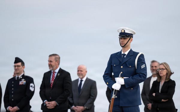 U.S. Coast Guard AST2 Tyler Jaggers dignified transfer