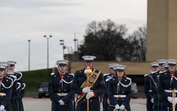 U.S. Coast Guard AST2 Tyler Jaggers dignified transfer