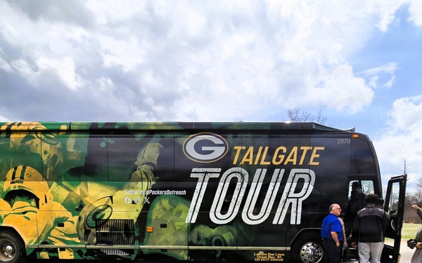 2026 Green Bay Packers Tailgate Tour makes stop at Fort McCoy; visits with Soldiers, Challenge Academy cadets