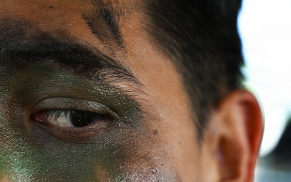 Airmen and Guardian leadership school students take on FTX at Marine Corps Base Quantico