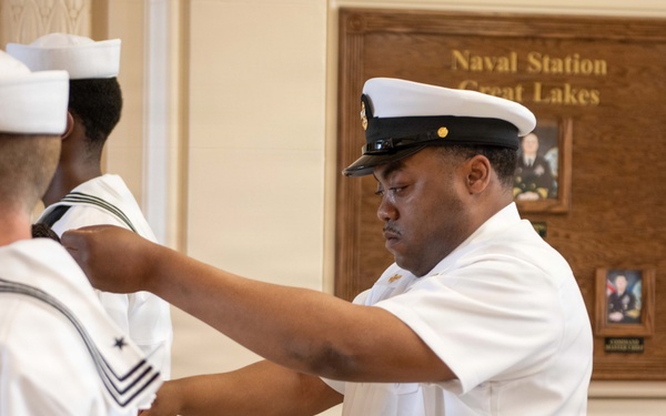 NSGL Dress White Uniform Inspection