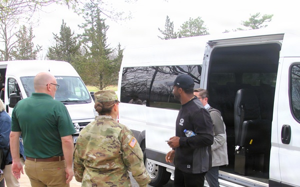 2026 Green Bay Packers Tailgate Tour makes stop at Fort McCoy; visits with Soldiers, Challenge Academy cadets