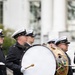 U.S. Navy Ceremonial Band prepares for arrival of King Charles III
