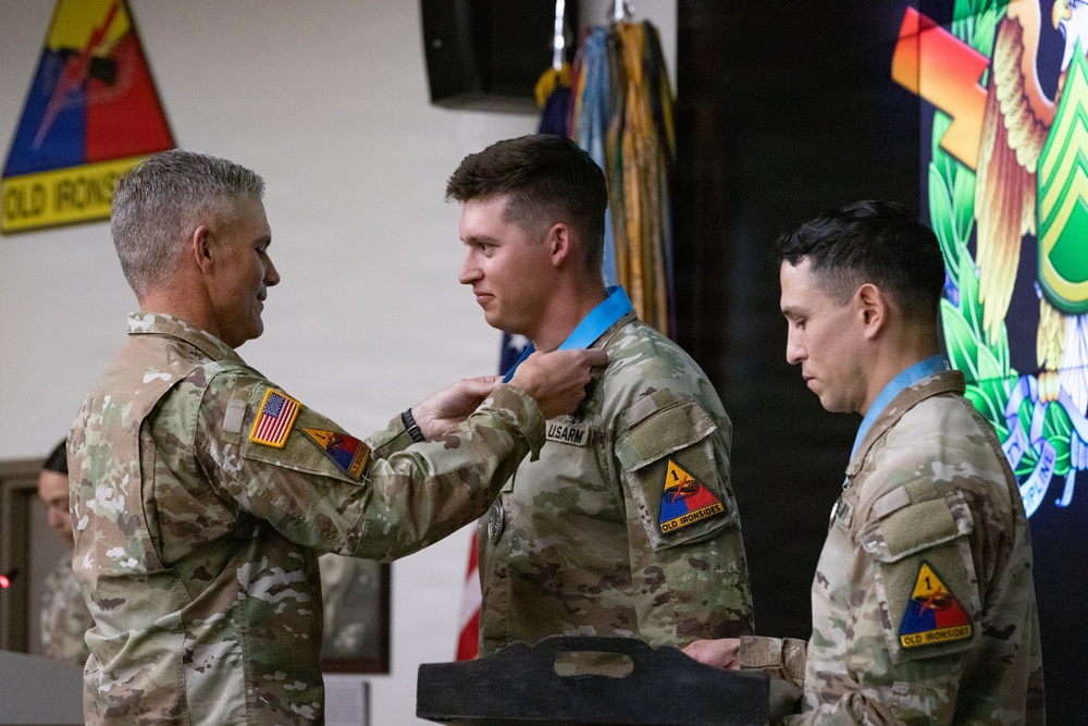 Sergeant Audie Murphy Club adds 1st Armored Division Soldier to its ranks