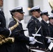 U.S. Navy Ceremonial Band prepares for arrival of King Charles III