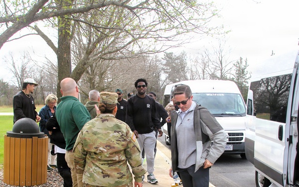 2026 Green Bay Packers Tailgate Tour makes stop at Fort McCoy; visits with Soldiers, Challenge Academy cadets