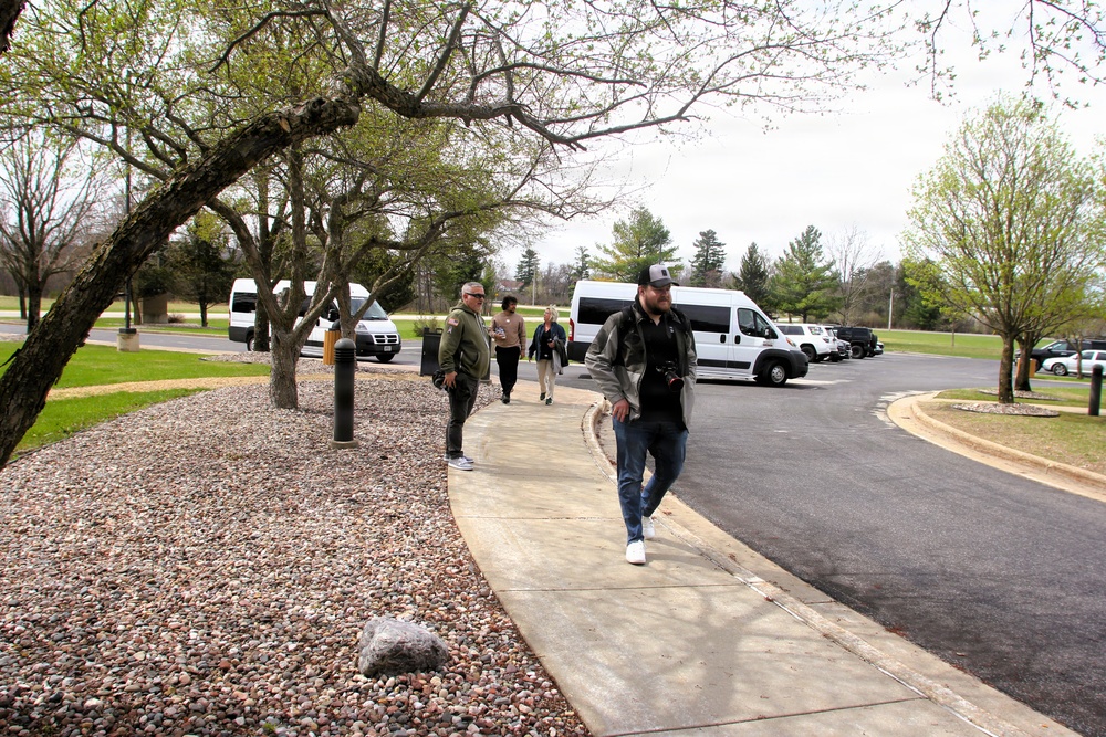 2026 Green Bay Packers Tailgate Tour makes stop at Fort McCoy; visits with Soldiers, Challenge Academy cadets