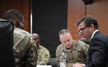 Army under secretary tours McAlester Army Ammunitions Plant