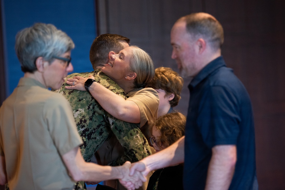 Pinning Ceremony for MUCS Sarah Blecker