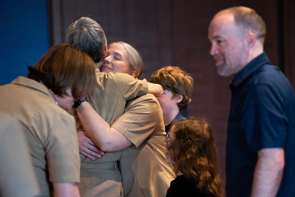 Pinning Ceremony for MUCS Sarah Blecker