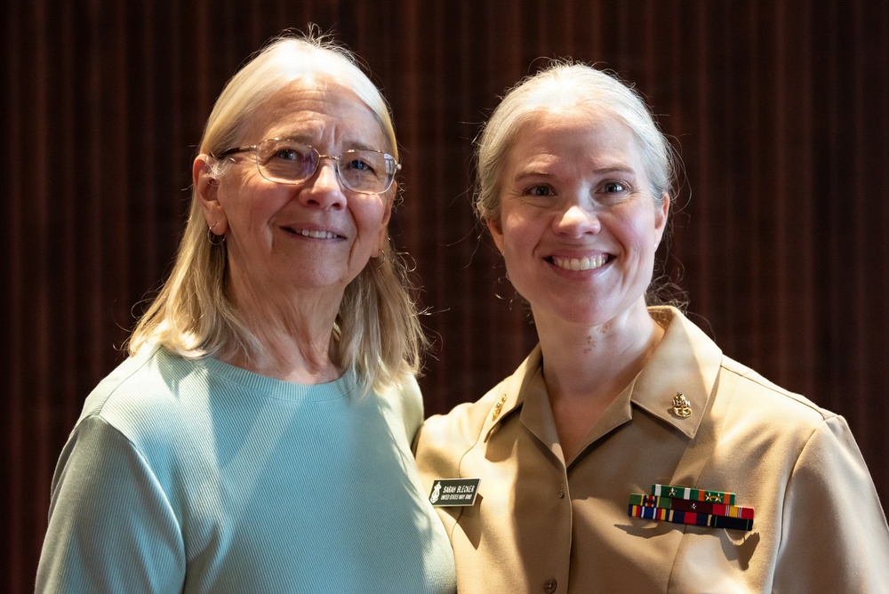 Pinning Ceremony for MUCS Sarah Blecker